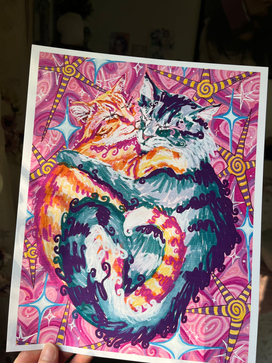 the lovers PRINT 8x10in