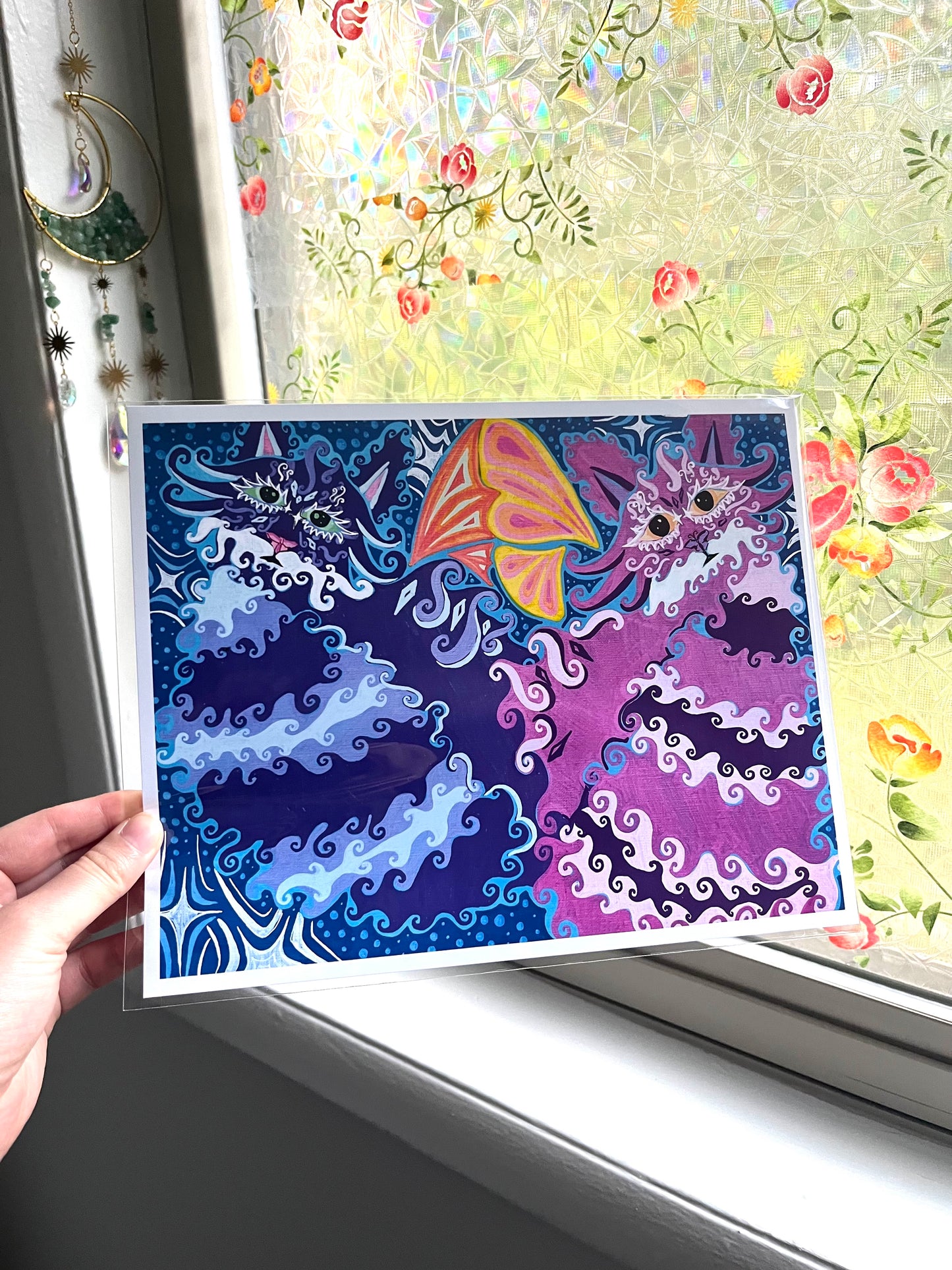and we were cats PRINT 8x10in