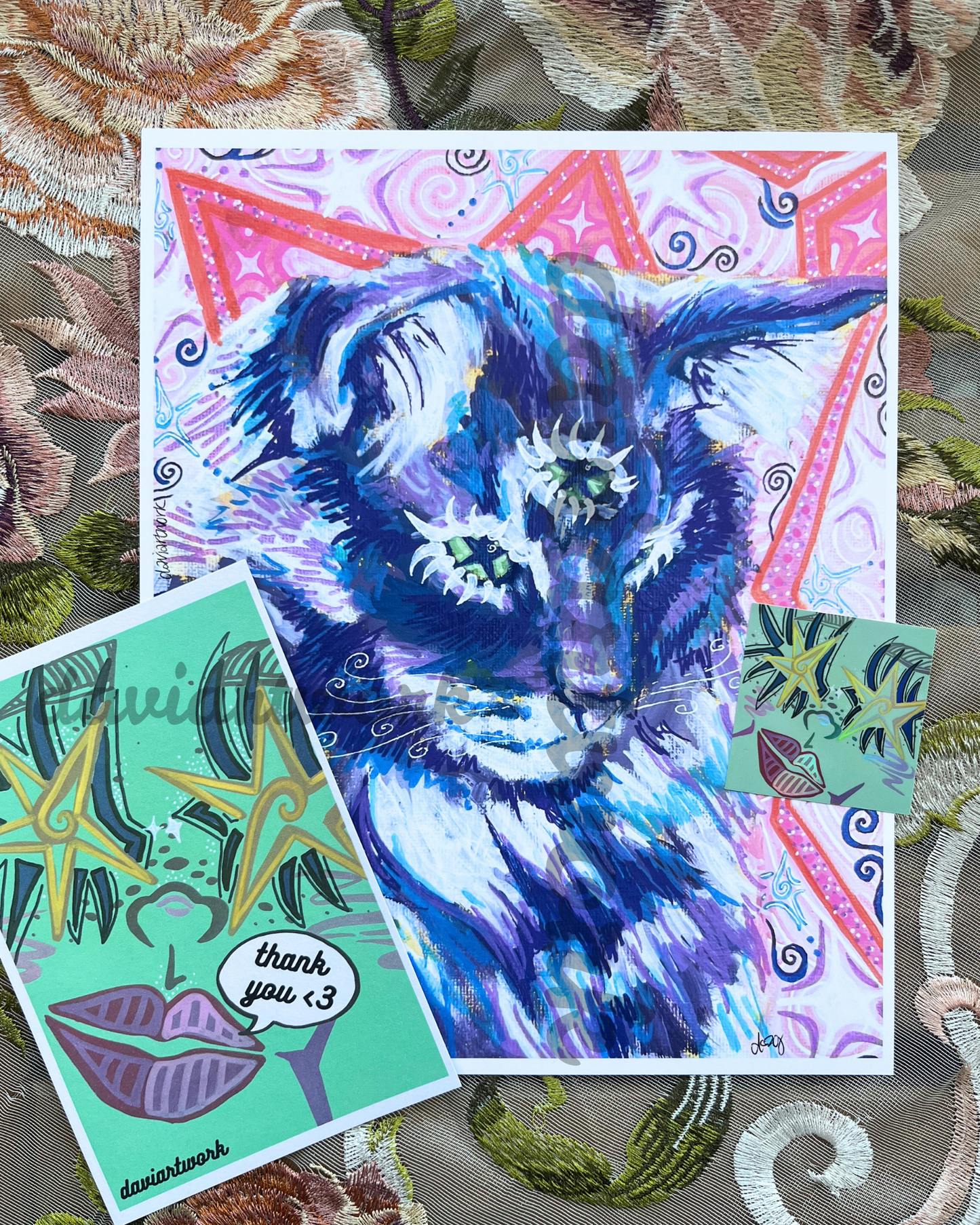kittyclops PRINT 8x10in