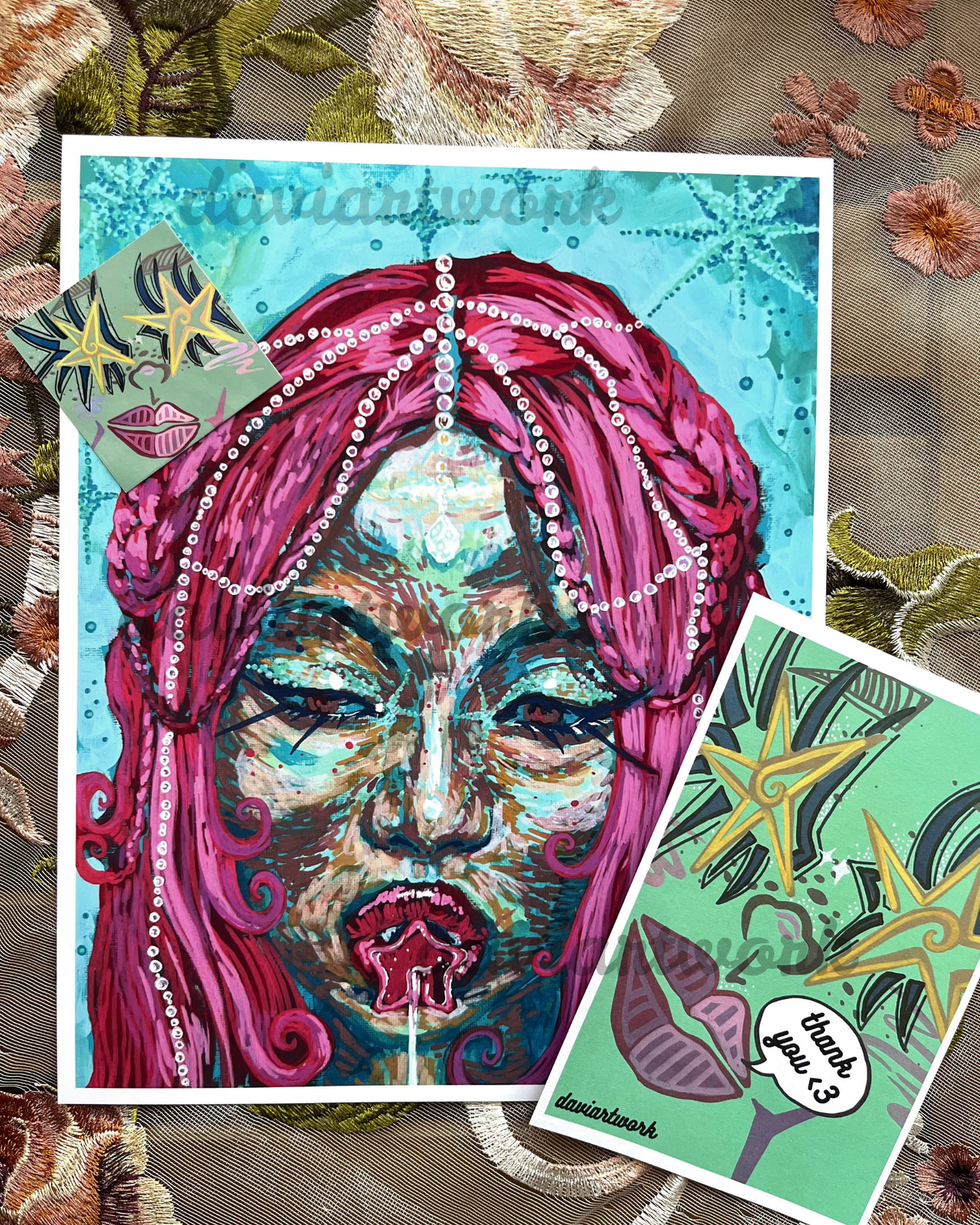 mermaid-pop PRINT 8x10in