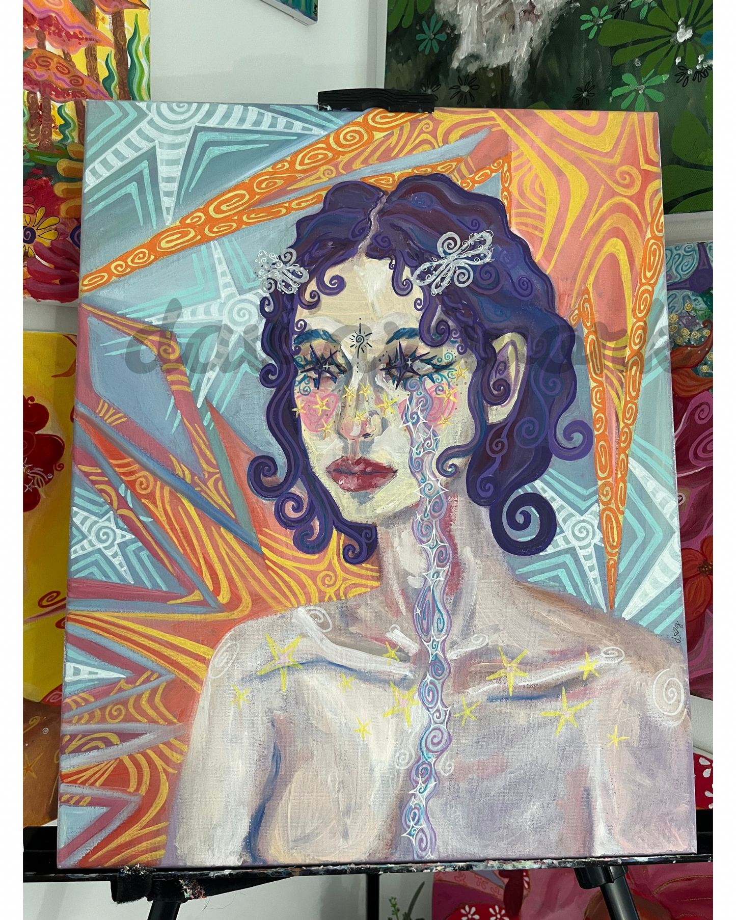 how i feel2 ORIGINAL 16x20 in