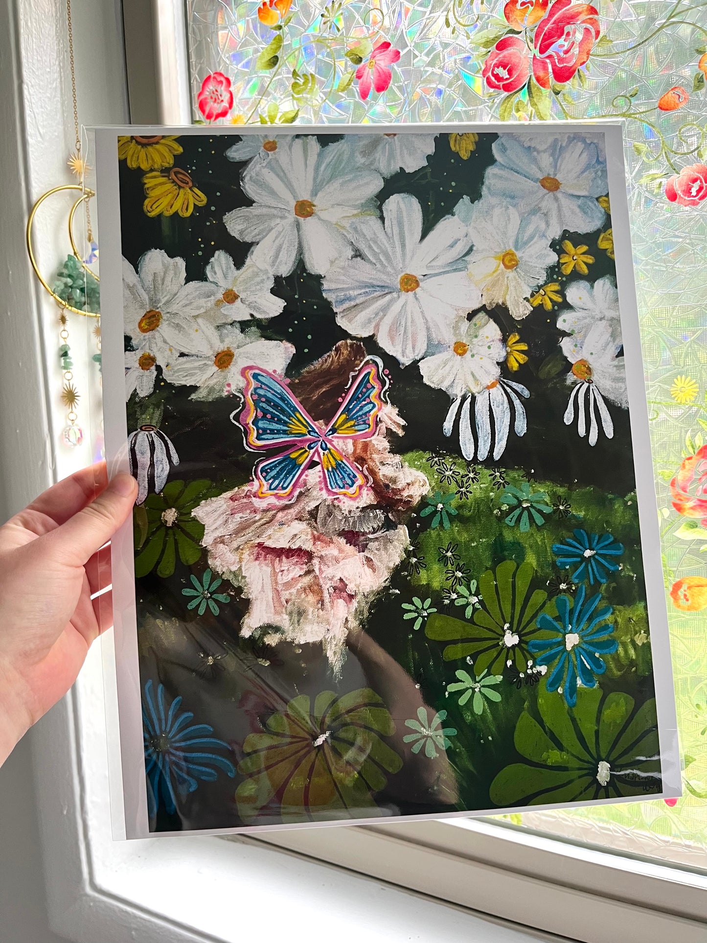field of flowers PRINT 11x14in
