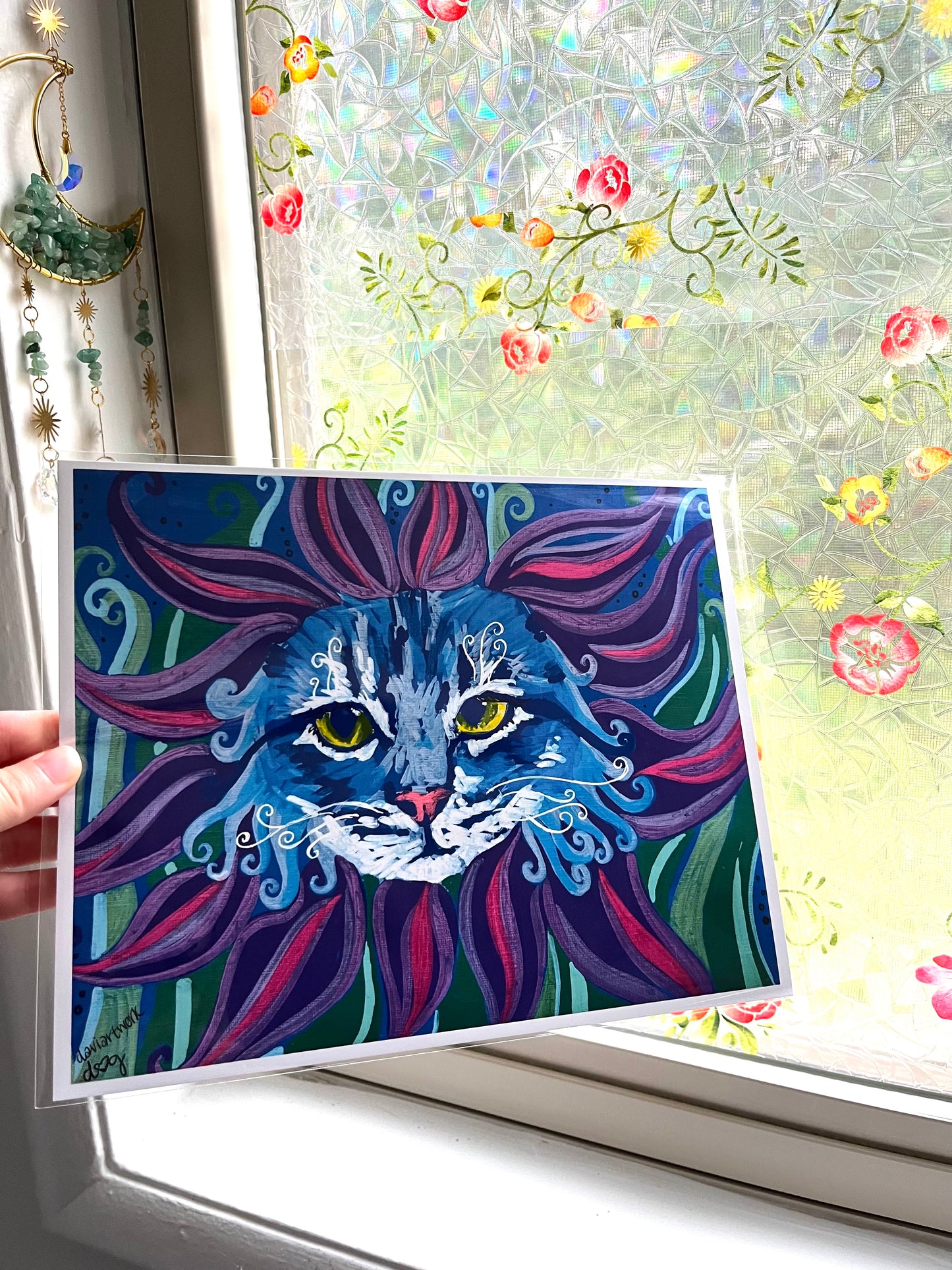 mochi flower PRINT 8x10in