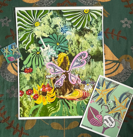 painting in nature PRINT 11x14in