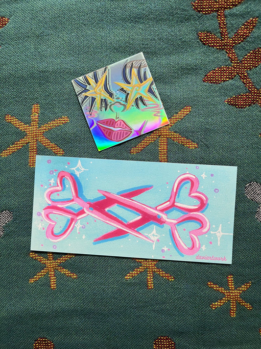 scissor MAGNET 2.5 x 5.22 in.