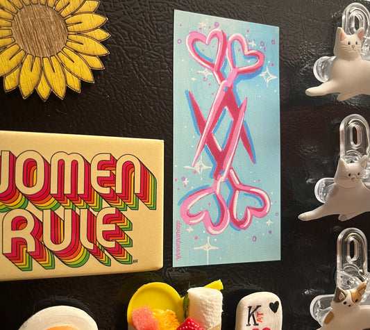 scissor MAGNET 2.5 x 5.22 in.