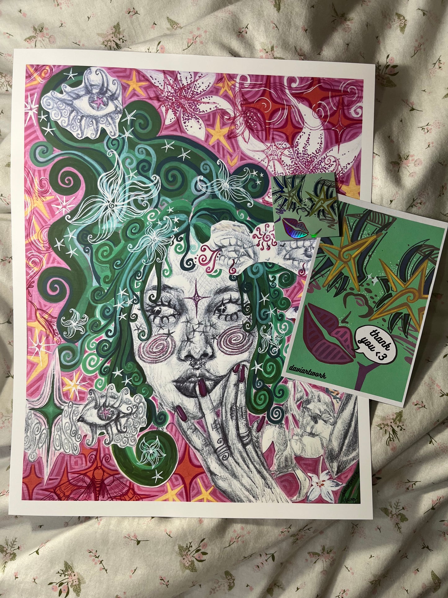 l☆☆k PRINT 8x10in