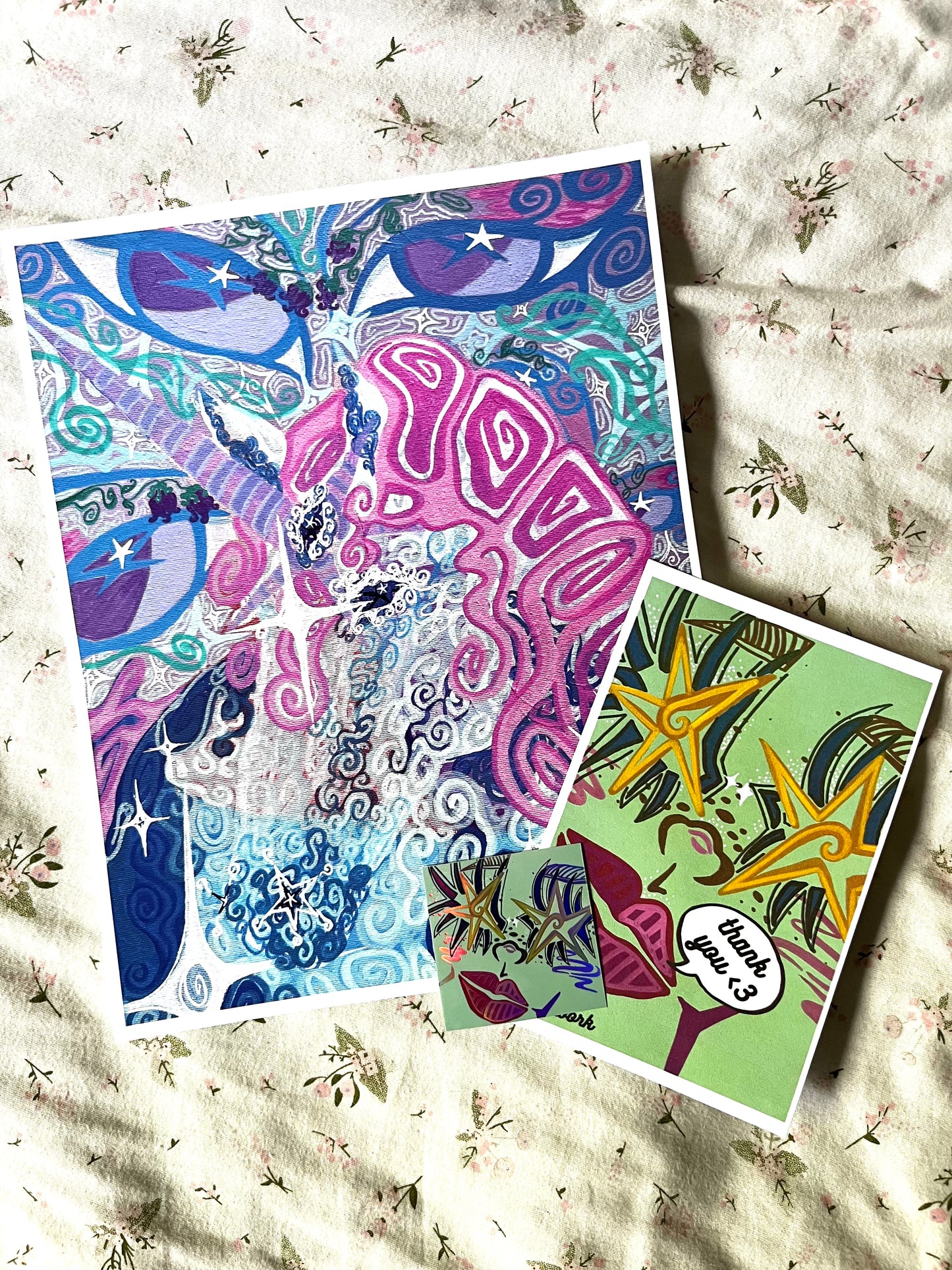 unicorn vision PRINT 8x10in