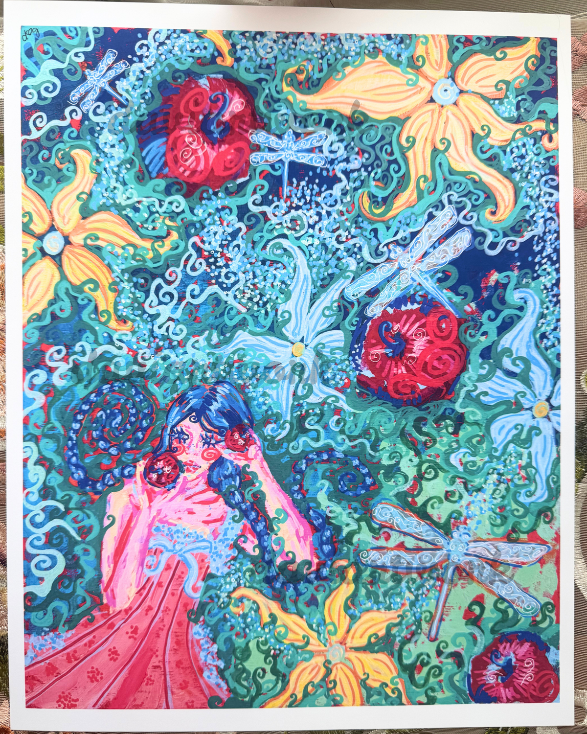 apple meadow 11x14in PRINT