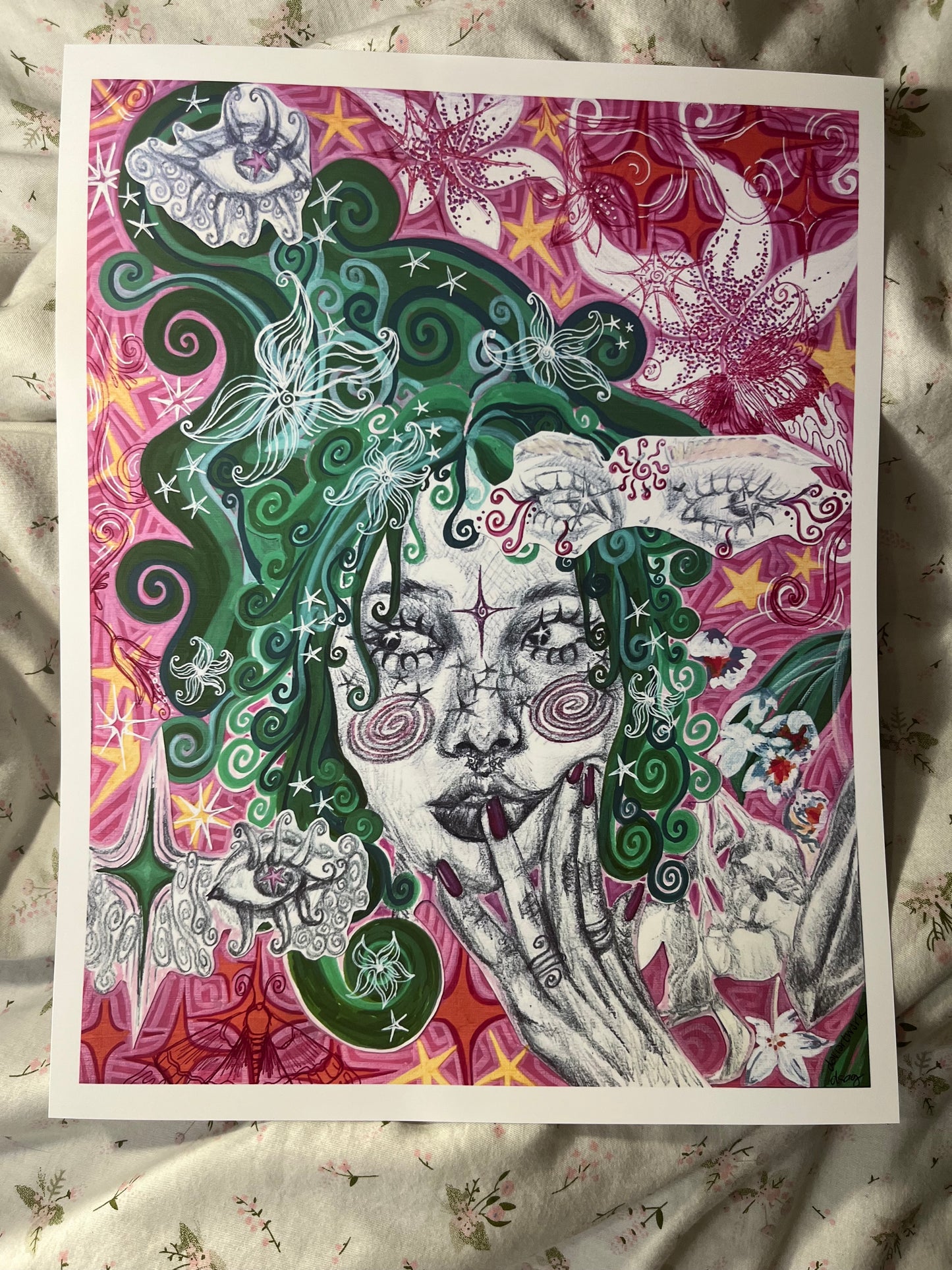 l☆☆k PRINT 8x10in