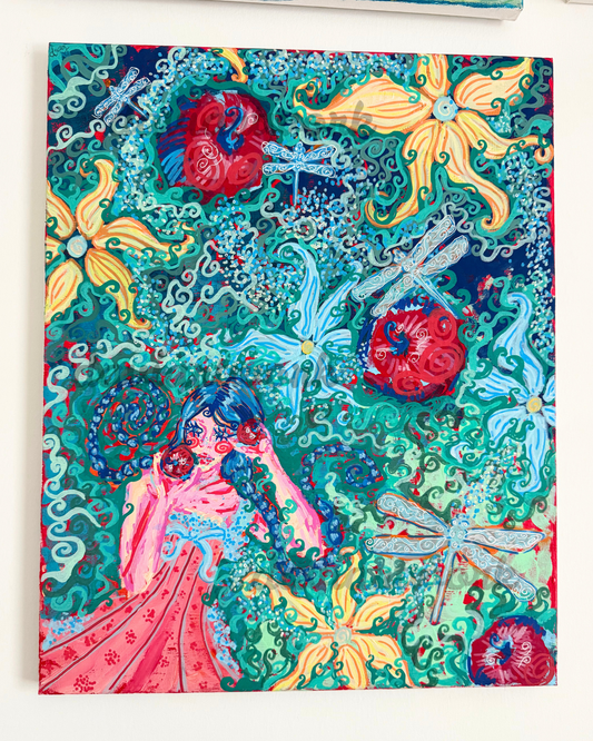 apple meadow ORIGINAL 16x20 in