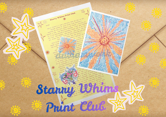 Starry Whims Monthly Print Club
