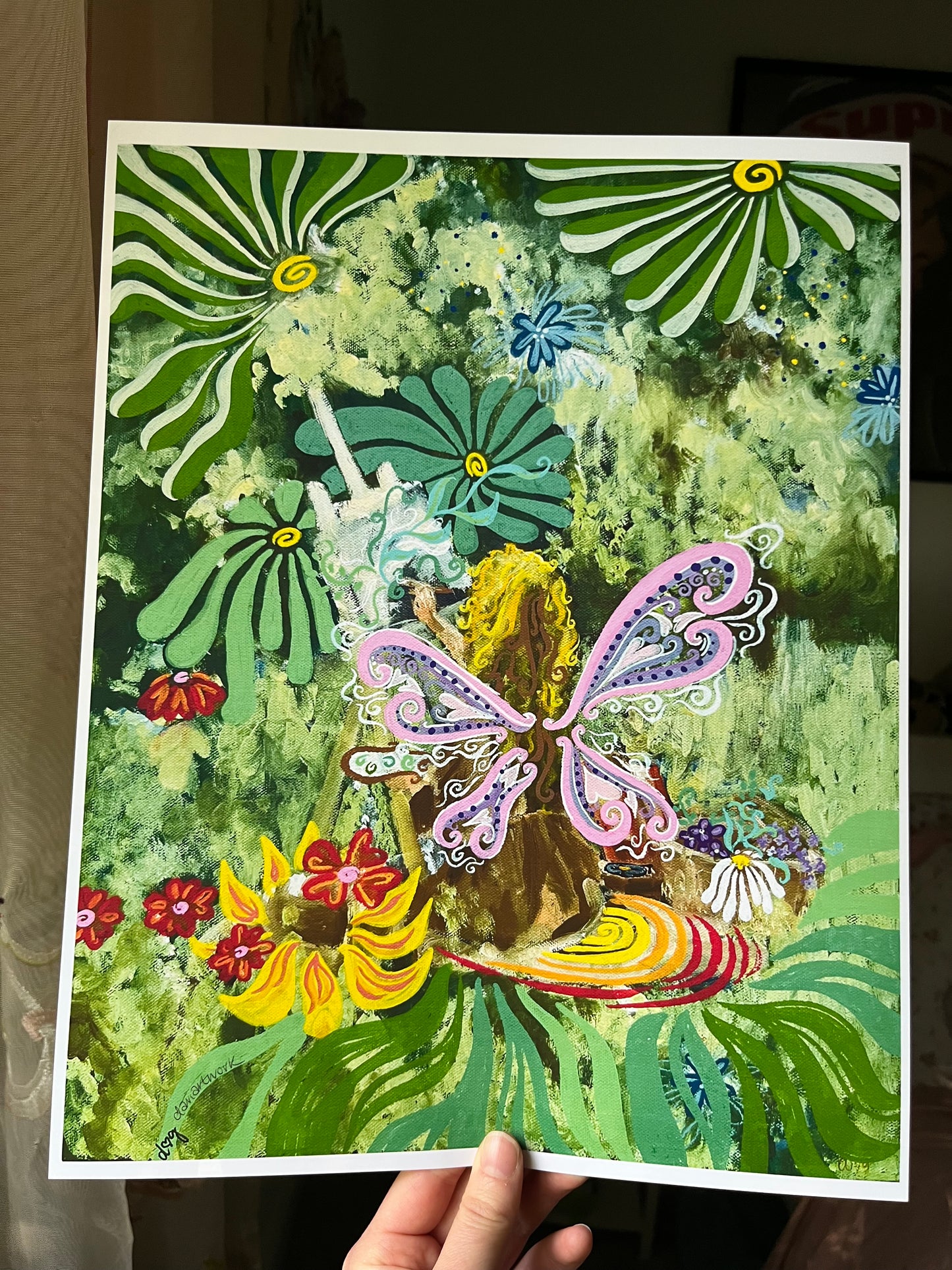 painting in nature PRINT 11x14in