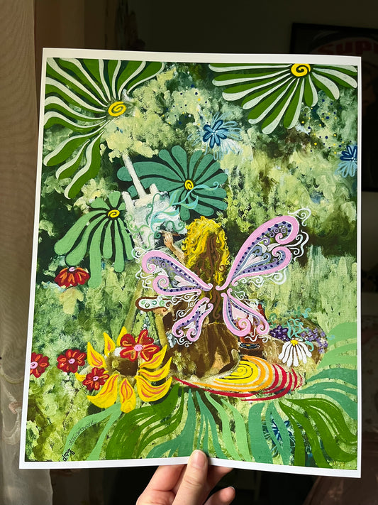 painting in nature PRINT 11x14in