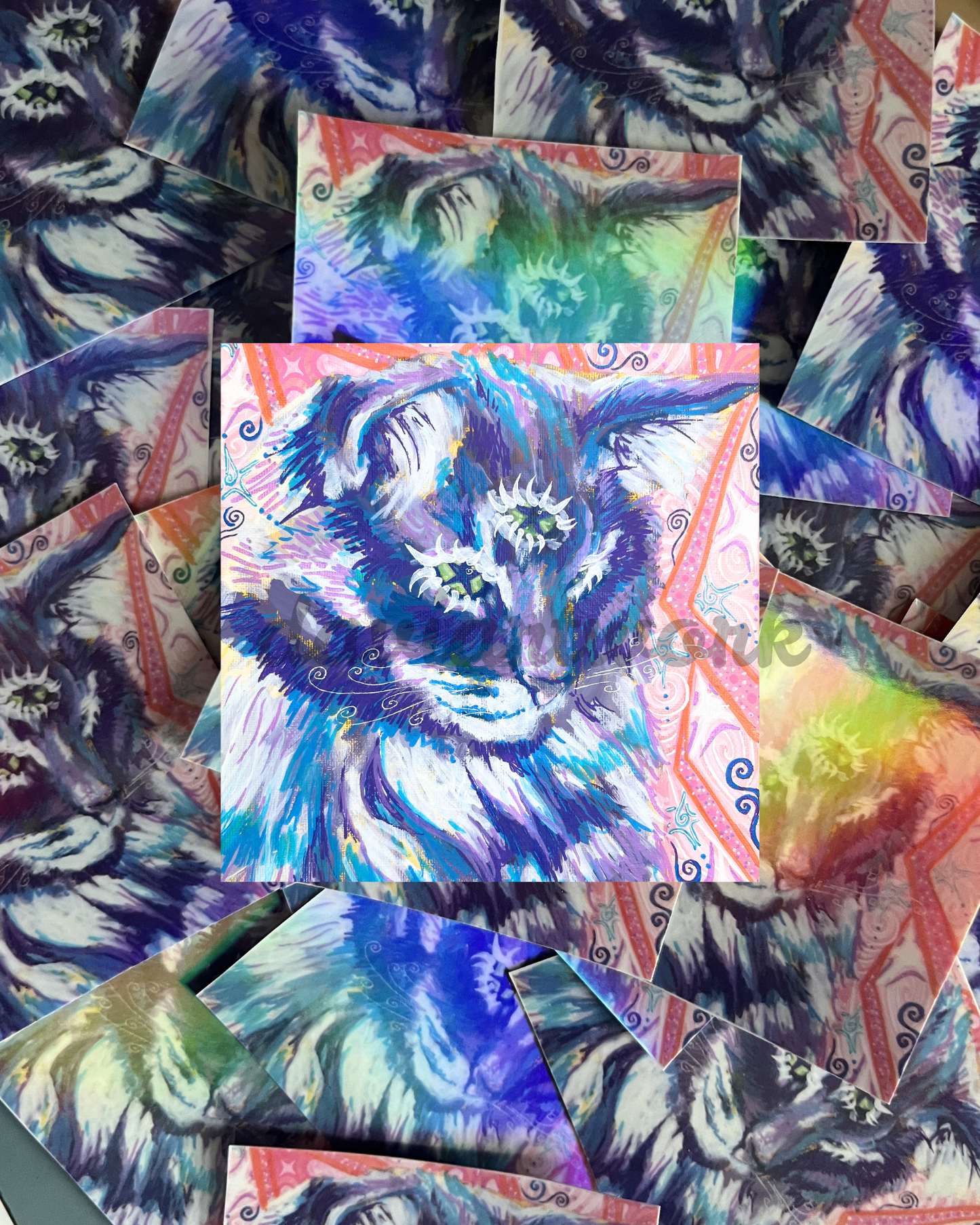 kittyclops STICKER