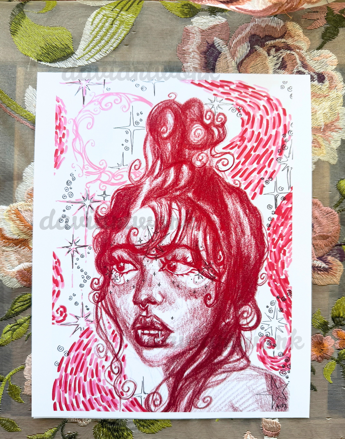 vampy PRINT 8x10 in