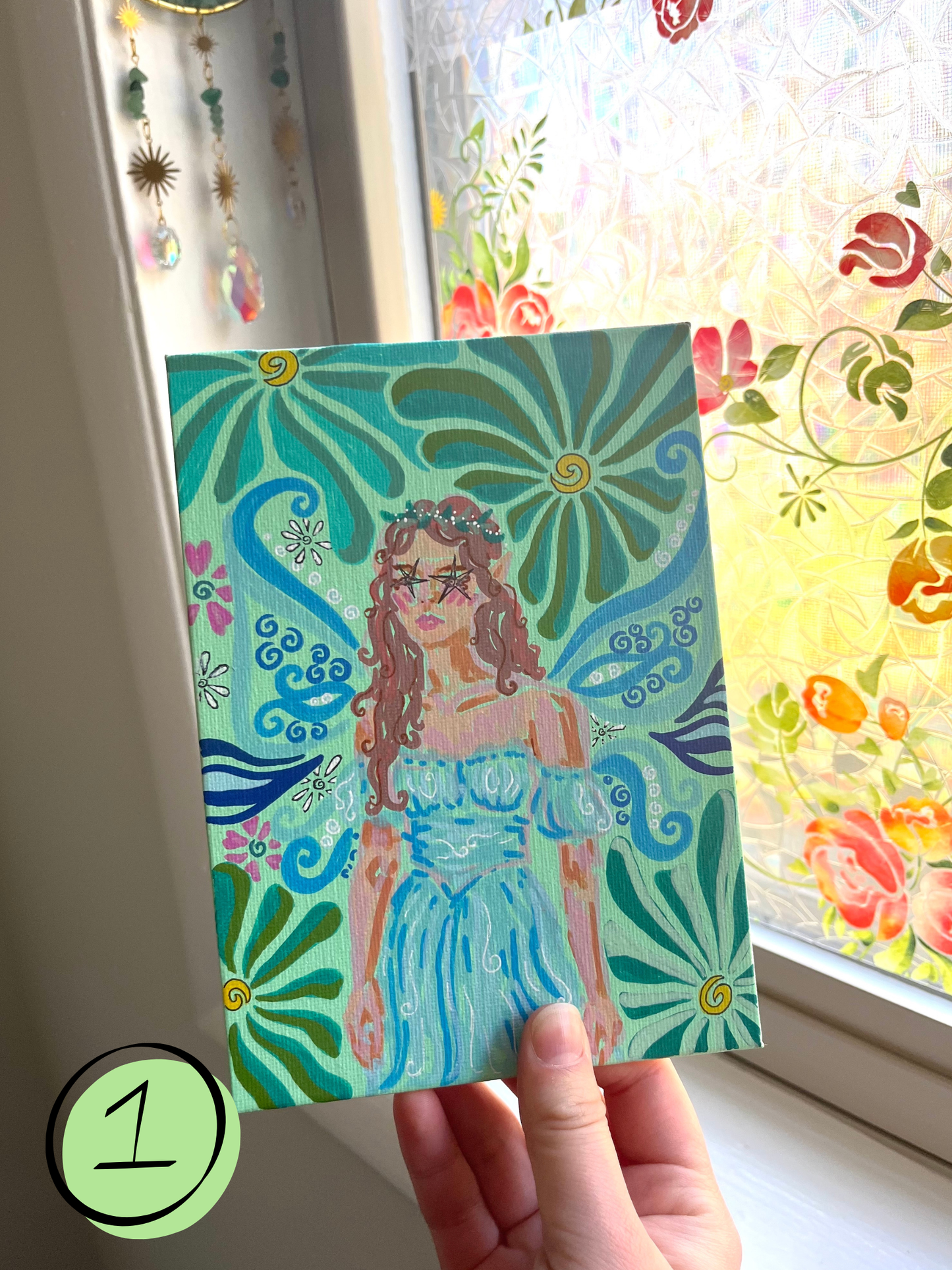 lil forest fairies series1 ORIGINALS 5x7in