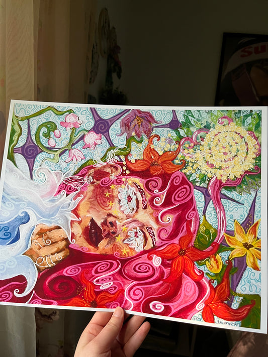 i dream of pixie hollow PRINT 11x14in