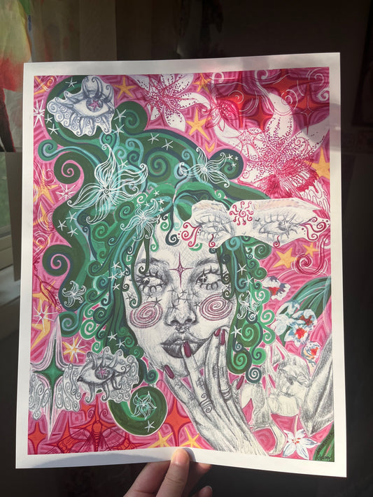 l☆☆k PRINT 11x14 in