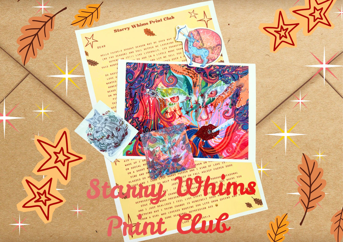 Starry Whims Monthly Print Club