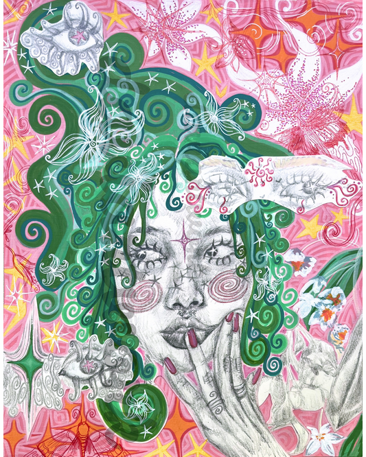l☆☆k PRINT 11x14 in