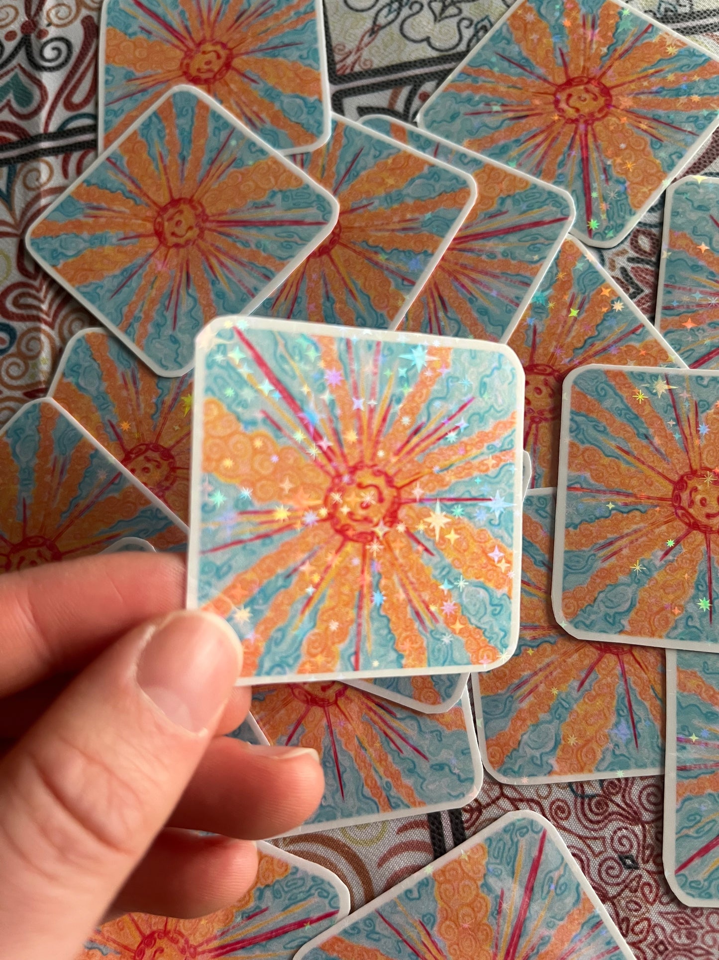 "oh sun" STICKER