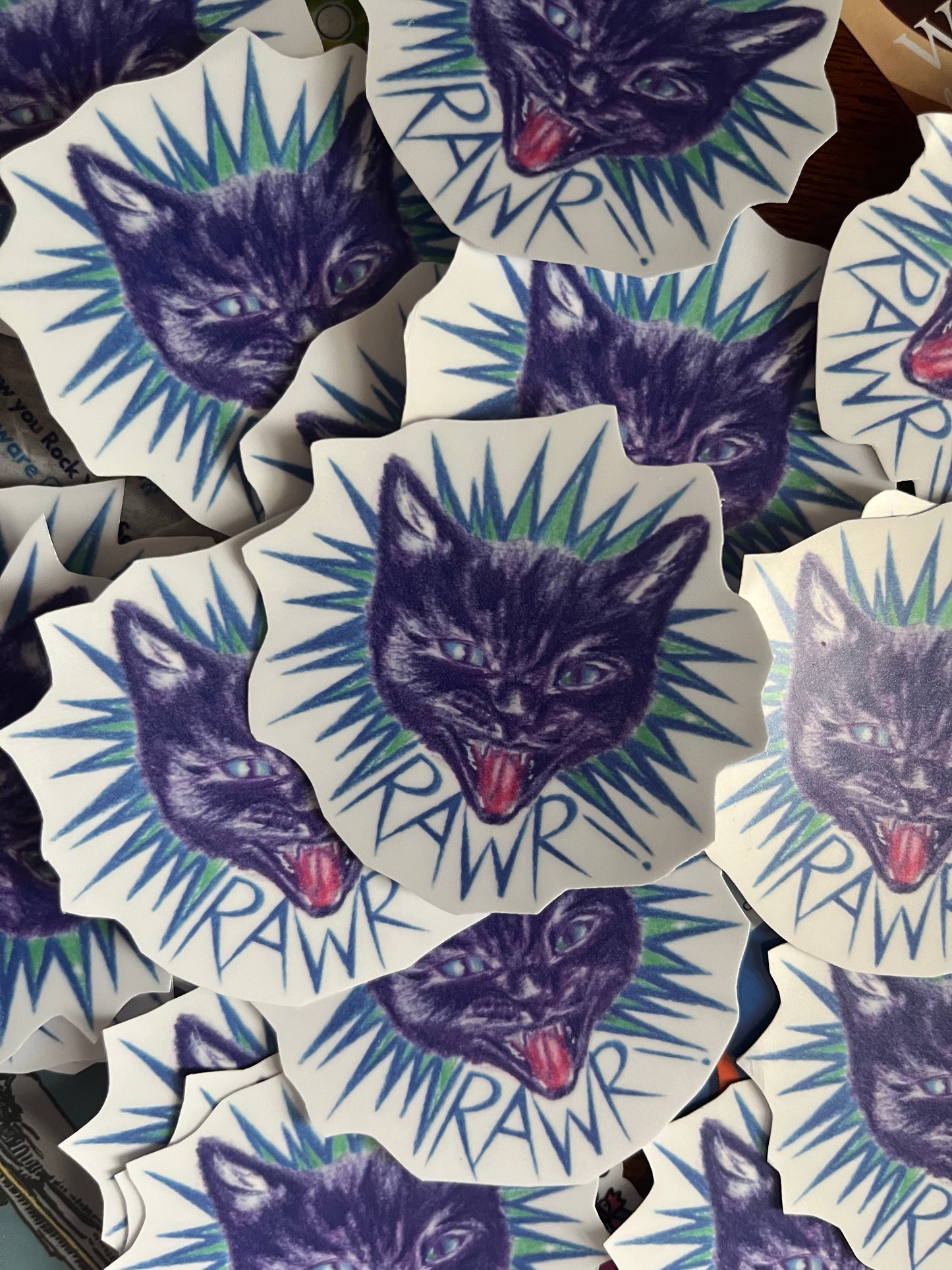 RAWR STICKER