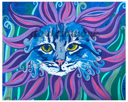 mochi flower PRINT 8x10in