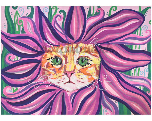 fiona flower PRINT 8x10in