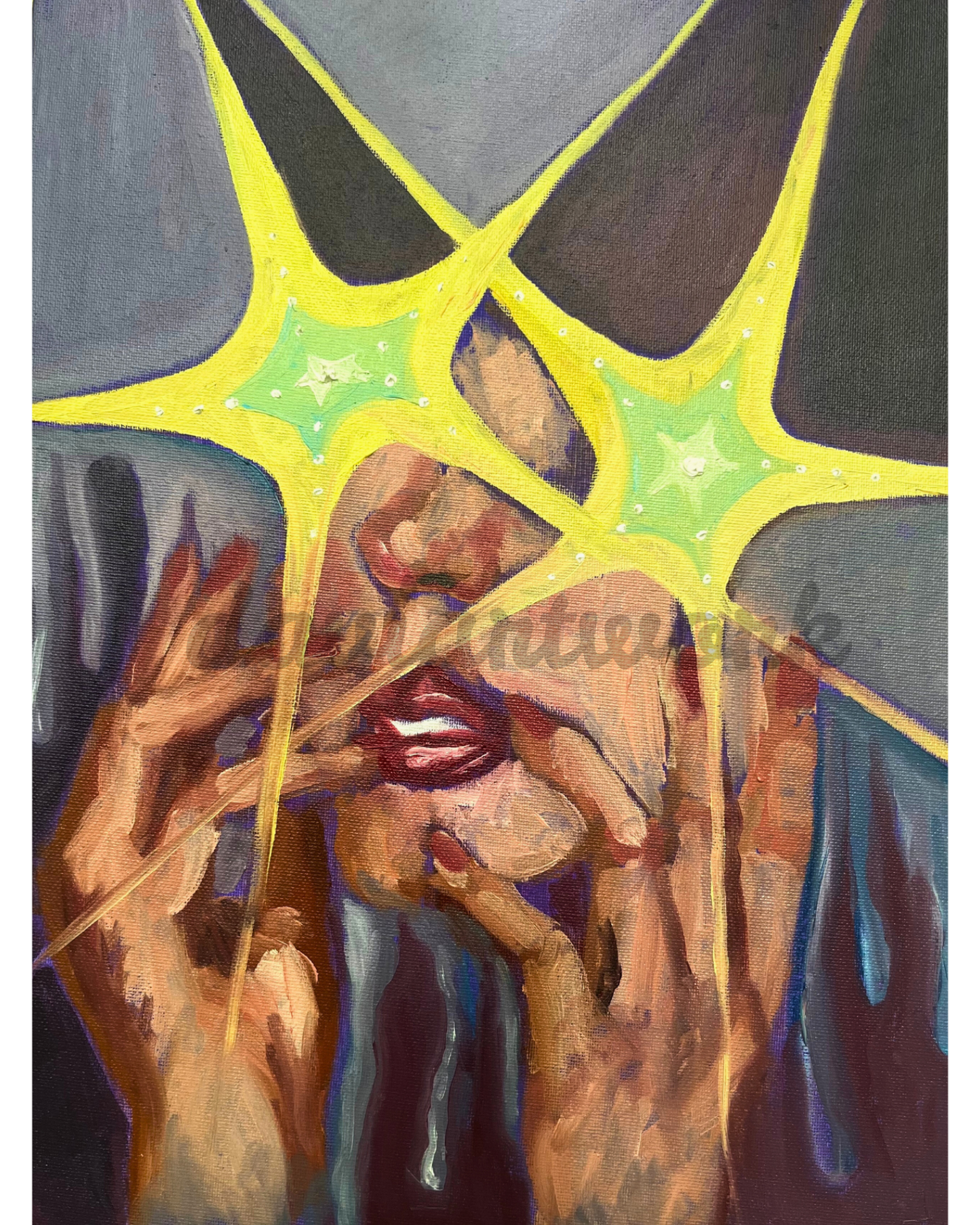 Stargaze ORGINAL 12x16in (with OR without frame option)