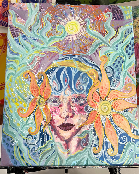 listen ORIGINAL 16x20in