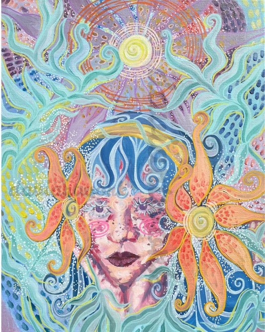 listen ORIGINAL 16x20in