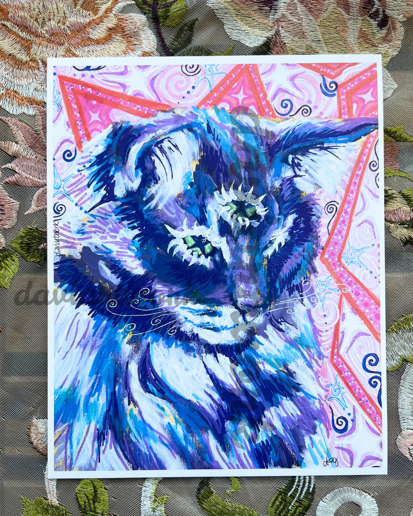 kittyclops PRINT 8x10in