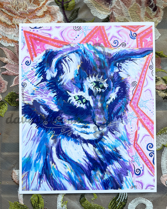 kittyclops PRINT 8x10in