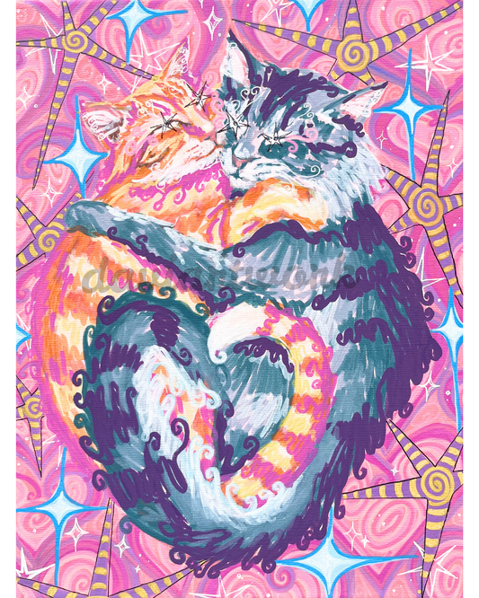 the lovers PRINT 8x10in