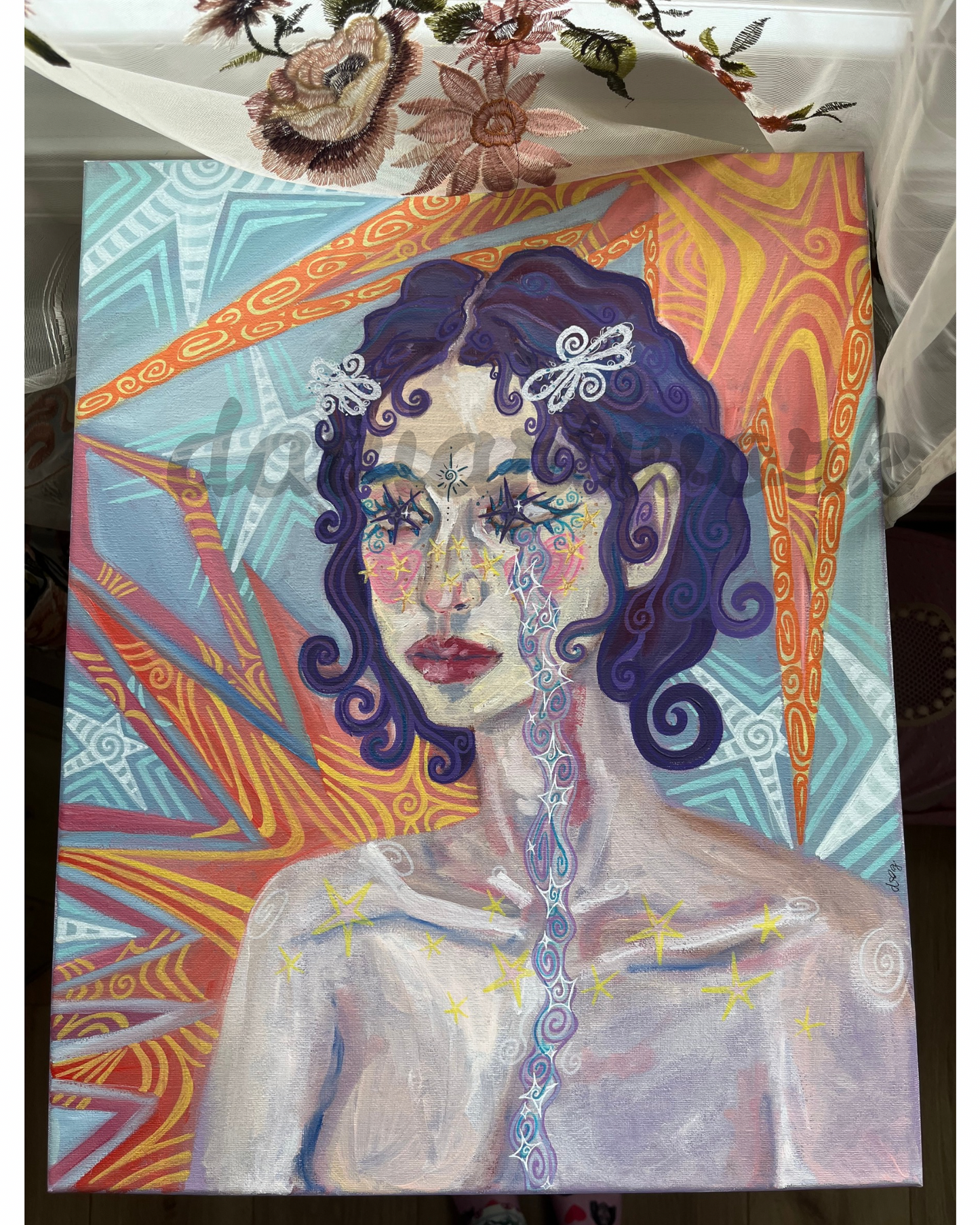how i feel2 ORIGINAL 16x20 in