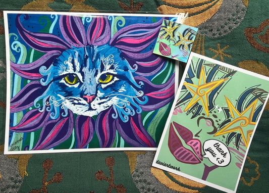 mochi flower PRINT 8x10in