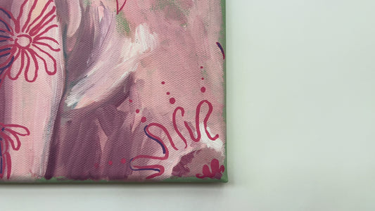 The woman you are 12x9 in