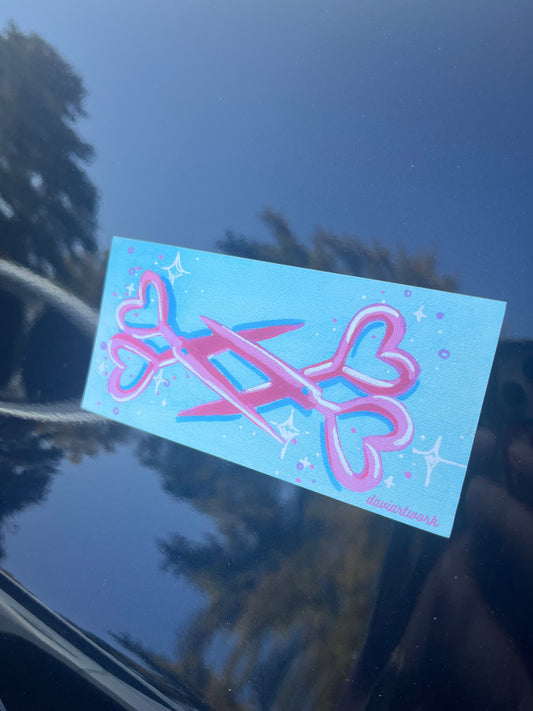 scissor MAGNET 2.5 x 5.22 in.