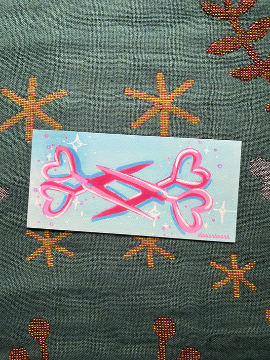 scissor MAGNET 2.5 x 5.22 in.