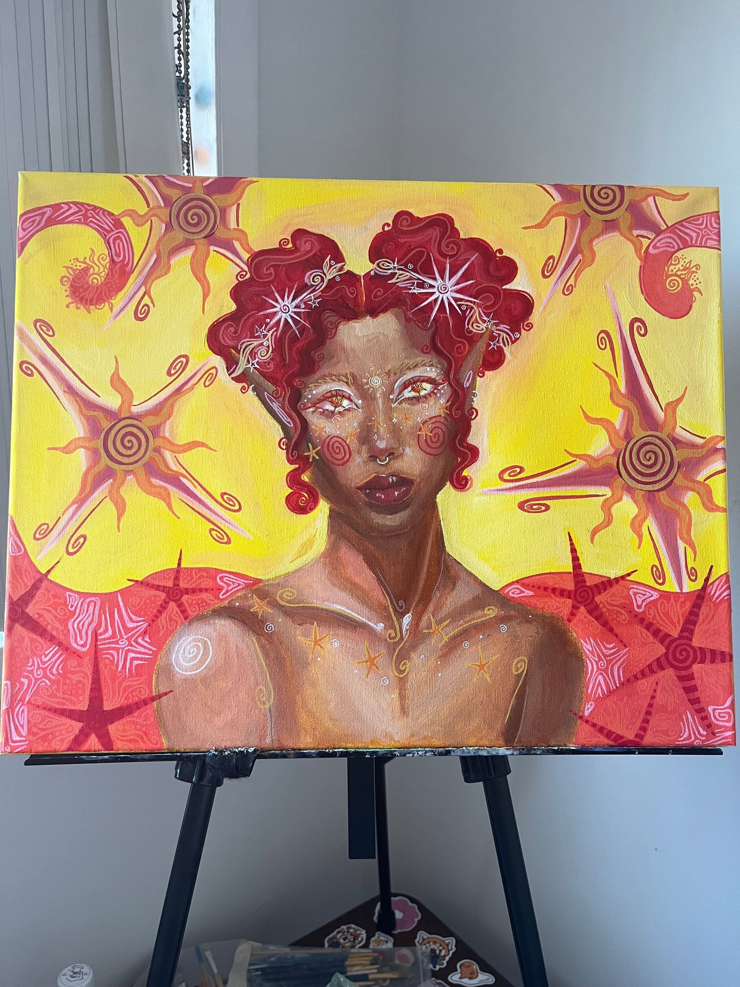 she is a sun fairy ORIGINAL 16x20in