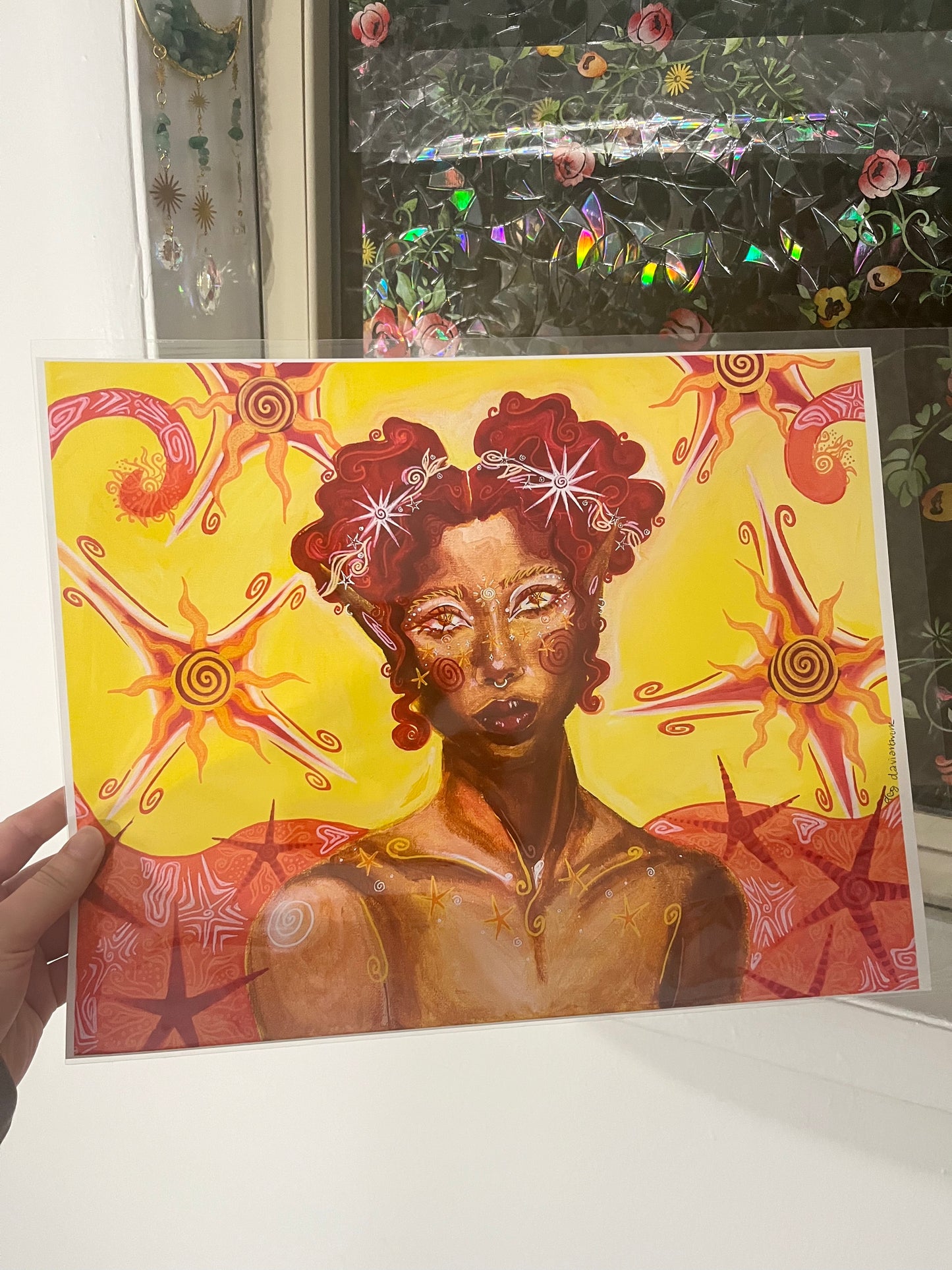 she is a sun fairy LARGE PRINT 11x14in