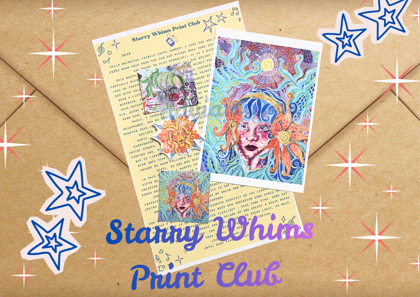 Starry Whims Monthly Print Club