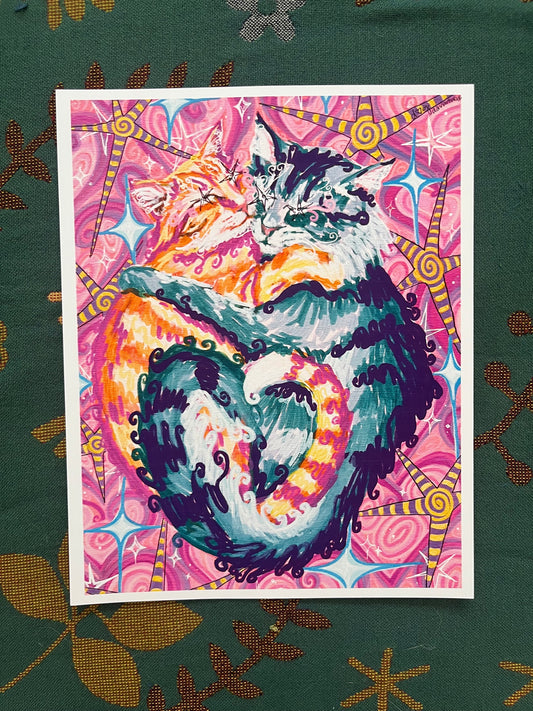 the lovers PRINT 8x10in