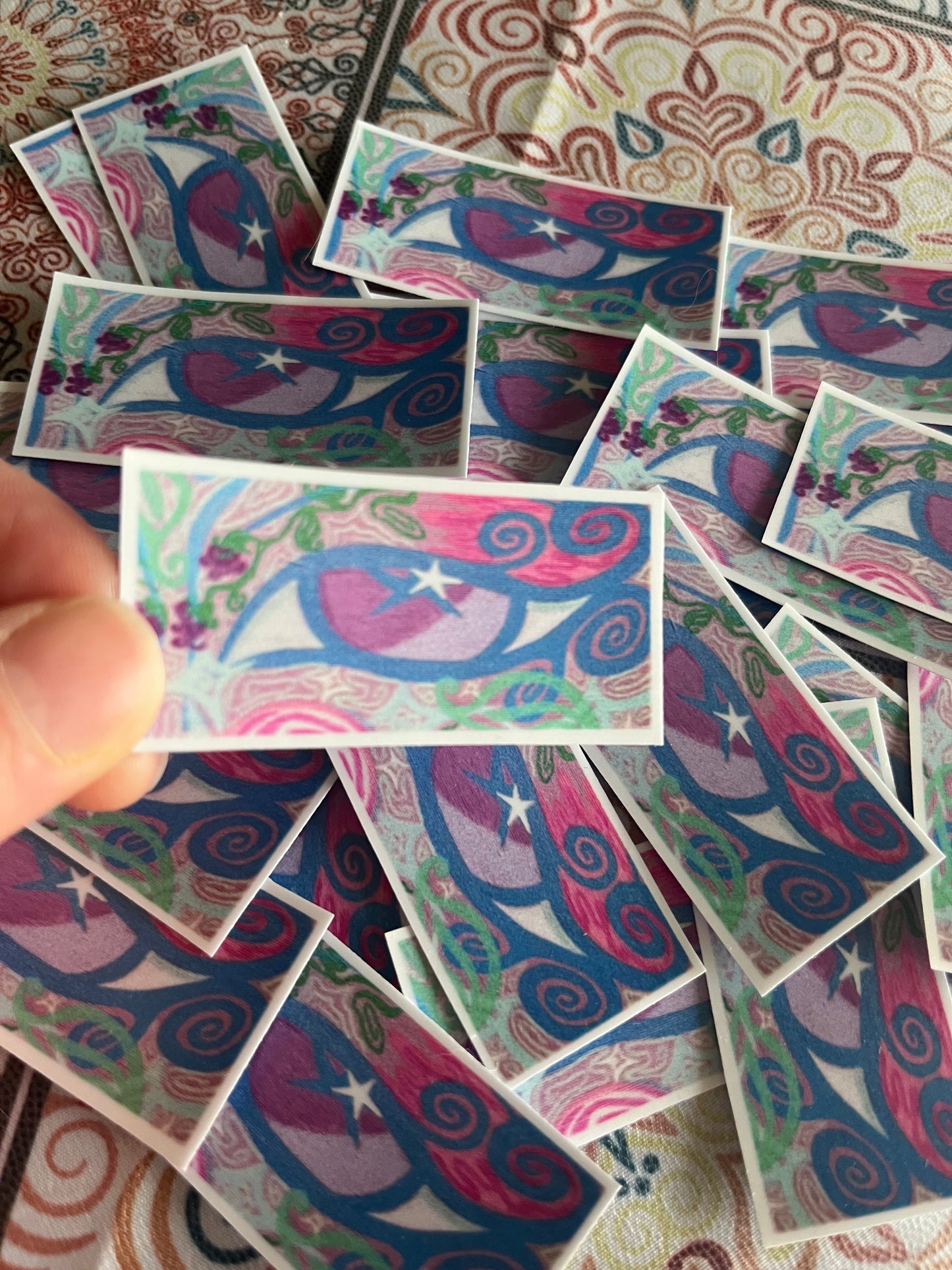 "unicorn vision" 2 STICKER