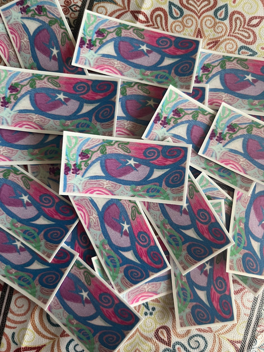 "unicorn vision" 2 STICKER