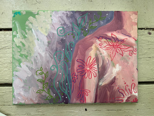 The woman you are 12x9 in